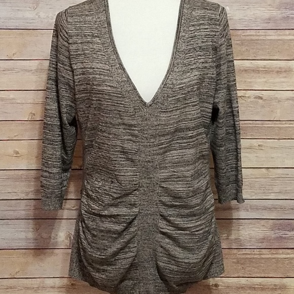 Maurices Sweaters - EUC Maurices Black/Gray 3/4 sleeve  XL